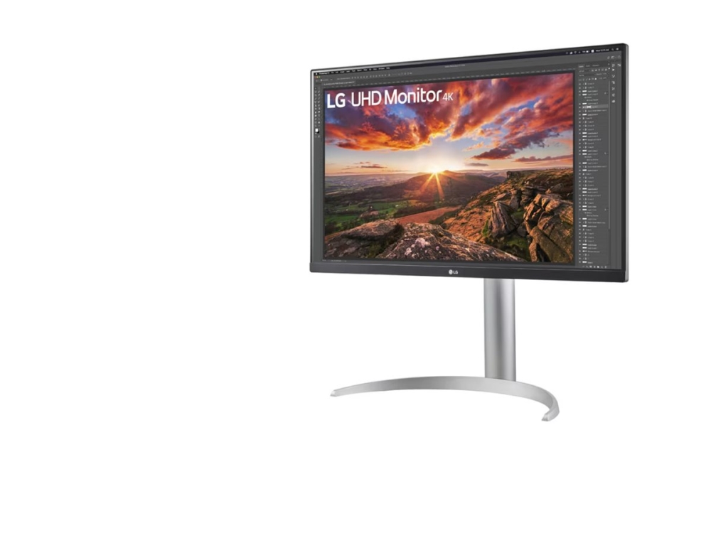 Lg 27Up850k-W - Led-Skærm - 27" - 3840 X 2160 4K Uhd (2160P) - Ips - 400 Cd/M² - 1200:1 - Displayhdr 400 - 5 Ms - 2Xhdmi, Displayport, Usb-C - Højtal