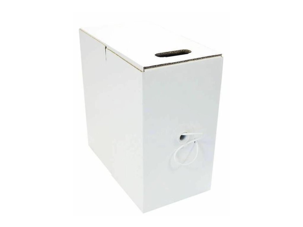 MicroConnect - Bulkkabel - 305 m - 6 mm - UTP - CAT 6 - solid - hvid