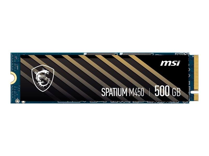 Msi Spatium M450 Pcie 4.0 Nvme M.2 500 Gb 500 Gb M.2 3600 Mb/s