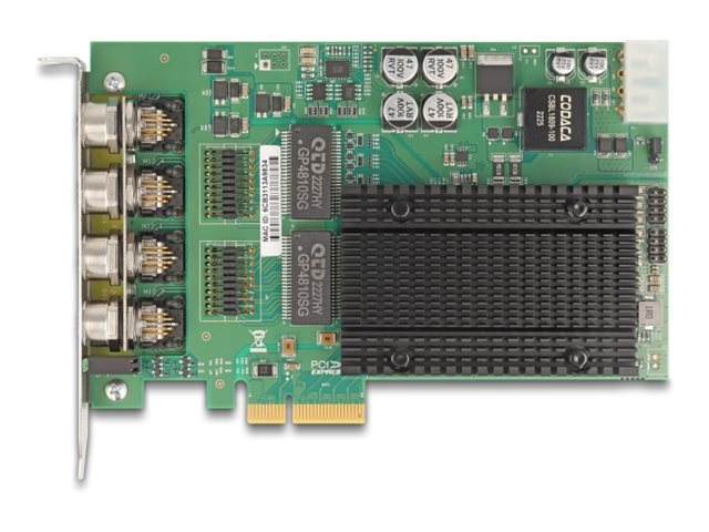 Delock - Netværksadapter - Pcie X4 - Gigabit Ethernet (Poe+)