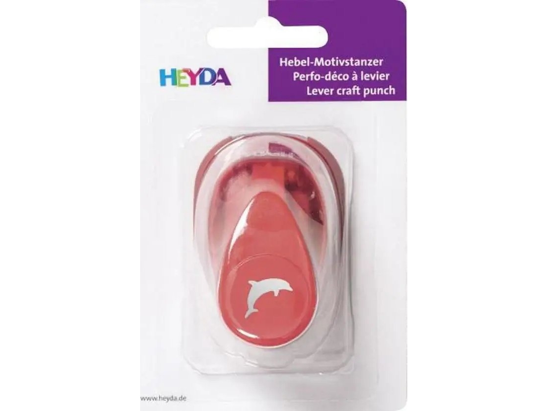 FANDY Heyda Dekorativ udstansning medium delfin 17mm