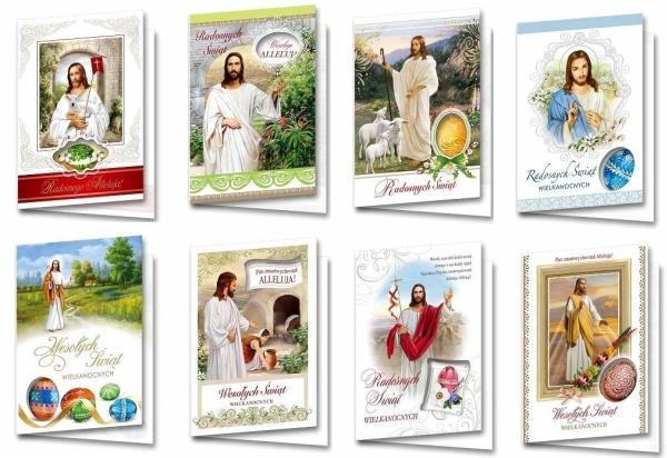 B6 Bwd Easter Religion Card (10Pcs) Mix