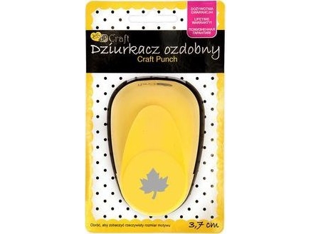 DP Craft Dekorativ udstansning 3,7 cm ahorn