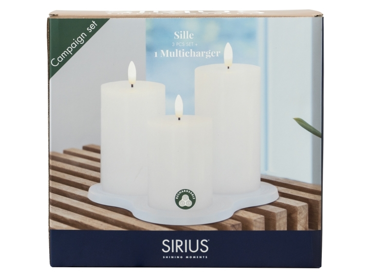 Sille Wiederaufladbares Set 3 Stück Special Sampak - Limited