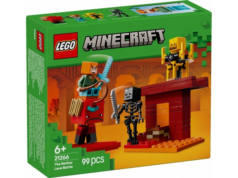 Lego Minecraft 21266 Das Lava-Duell Im Nether