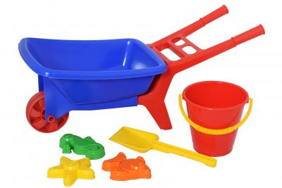 Plasto 1489, Set med sandleksaker, Plast, Multifärg | Utomhusleksaker - Spela i trädgården - Tillbehör | GameStuff