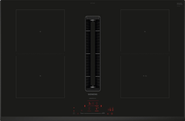 Siemens iQ500 ED851HQ26M, Svart, Inbyggnad, 80 cm, Zon induktionshäll, Keramik, 4 zon(er) | Vitvaror - Spishäll - Induktionshäll | GameStuff
