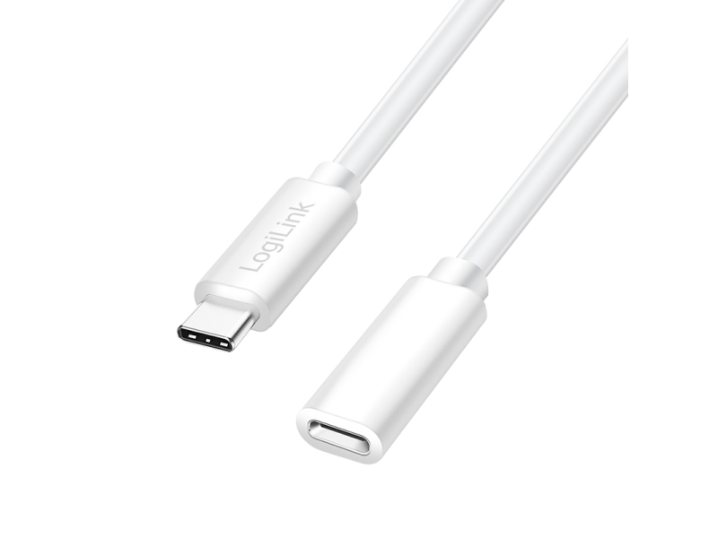 Logilink Cu0221, 2 M, Usb C, Usb C, Usb 2.0, 0.48 Gbit/Sec, Weiß