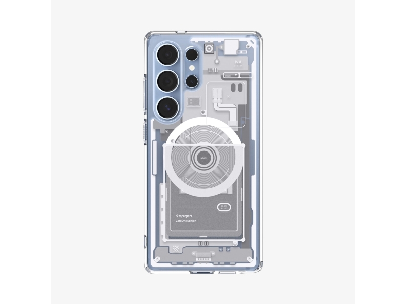 Spigen Ultra Hybrid Zero One Magfit Omslag Samsung Galaxy S25 Ultra 17 5 Cm 6.9  " Vit