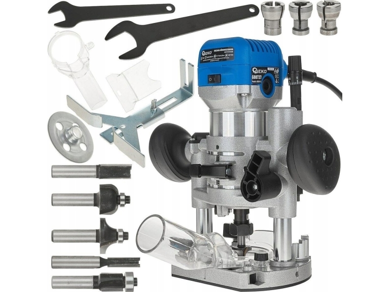 Spindelfräs 710W med variabel hastighetskontroll och bas (4)