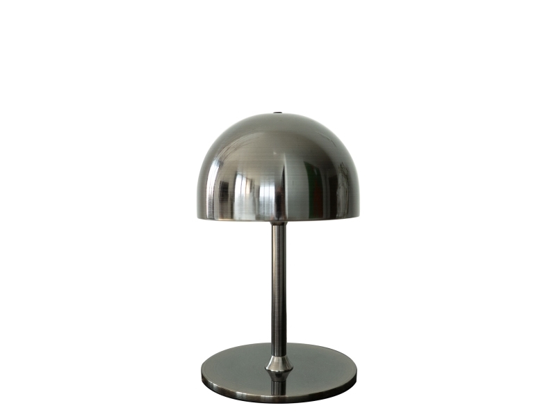 Tim Uppladdningsbar H22cm, svart nickel | Belysning - Inomhusbelysning - Bordslampa | GameStuff