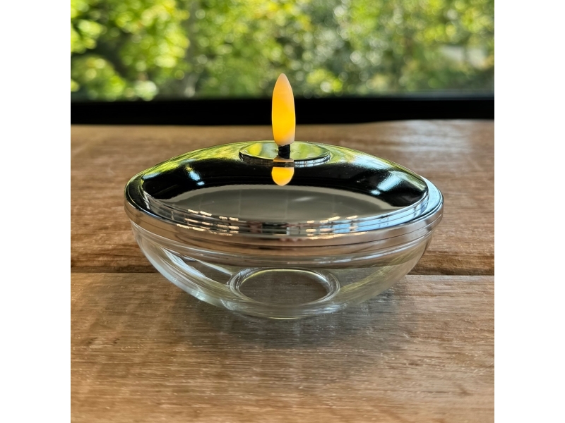 Lia ladattava Ø9.9cmxH5, kromi, kromi