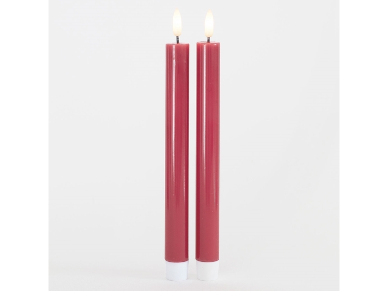 Sille Krone 2Er-Set, Ø2x25cm, Rosenpflaume