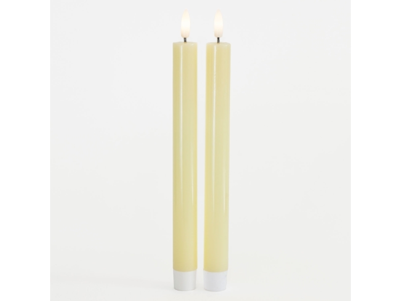 Sille Krone 2 st. set, Ø2x25cm, Ljusgul | Annan belysning - Dekorativ belysning | GameStuff