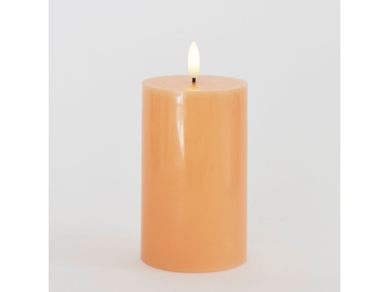 Sirius Sille LED bloklys, batteri, orange