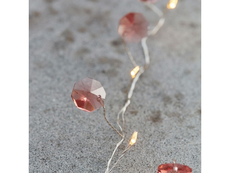 Sirius - Anita Brilliant, 20 LED, 1,05+30 cm Rose