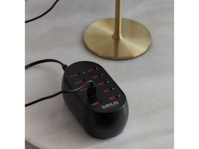 Decopower Usb Oplader M/10 Porte