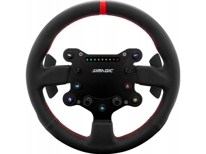 Simagic GTS ratt - läder | Spel - Gamingmöbler - Gamingstolar läder | GameStuff