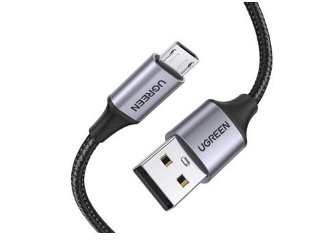 Kabel Usb Tun Micro Usb Ugreen Qc 3.0 2.4A 1M (Czarny)