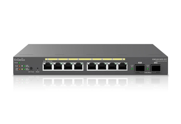 Engenius Ews2910fp-Fit, Administreret, L2/L3, Gigabit Ethernet (10/100/1000), Strøm Over Ethernet (Poe)