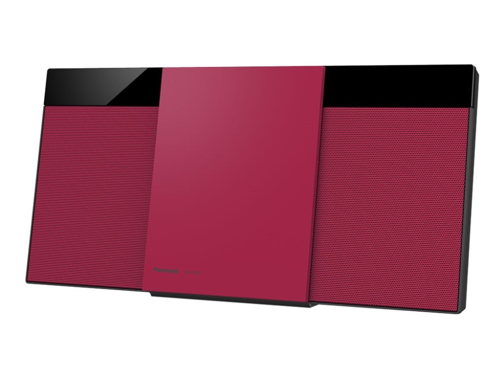 Panasonic Sc-Hc304, 2,5 Kg, Rot, Hifi-Cd-Player