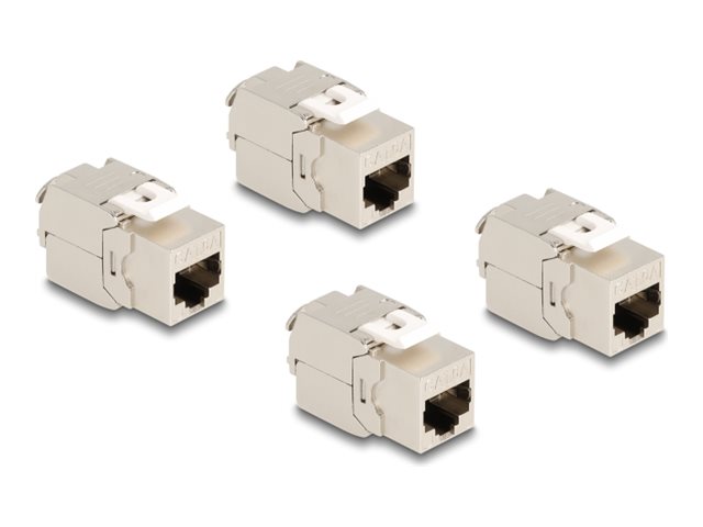 Delock 86050, Flach, Rj-45, Lsa, Weiblich, Weiblich, 22/18