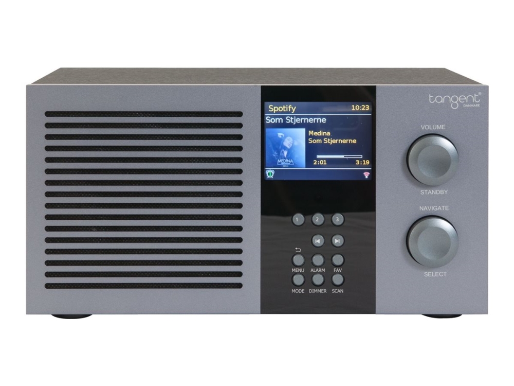 Tangent Radio Tre - Nätverksljudspelare/DAB-radiotuner - svart | TV, Ljud & Bild - Stereo - Radio (DAB och FM) | GameStuff