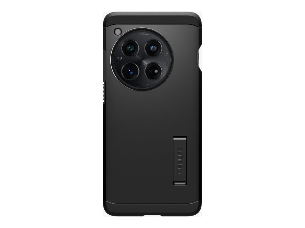 Spigen Tough Armor Baksidesskydd För Mobiltelefon Polykarbonat Termoplastisk Polyuretan Tpu Svart För Oneplus 12