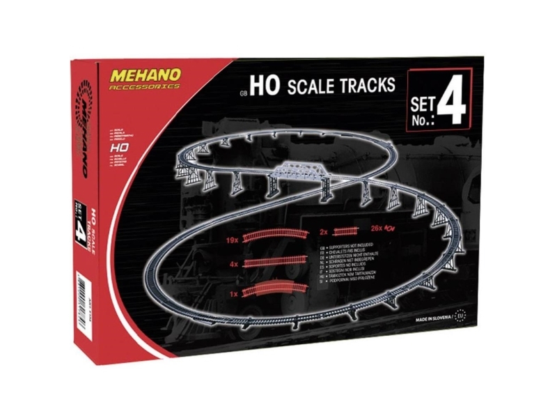 Mehano 58555 H0 spor udvidelse sæt nr. 4