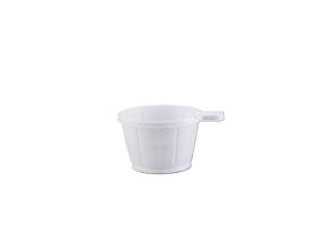 Kaffekop 20cl Ø84xH54mm PS Med Hank Hvid,50 stk x 1 stk/ps - (50 stk.)