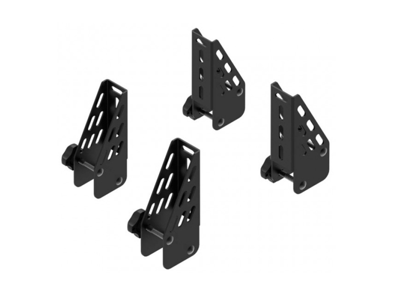 Laststop sæt 10 cm til 30X20 Stålbøjler - 4 stk.