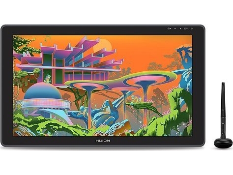 HUION Kamvas 22 Plus, Ledningsført, 476,64 x 268,11 mm, USB, 1 cm, Kuglepen, 0,3 mm