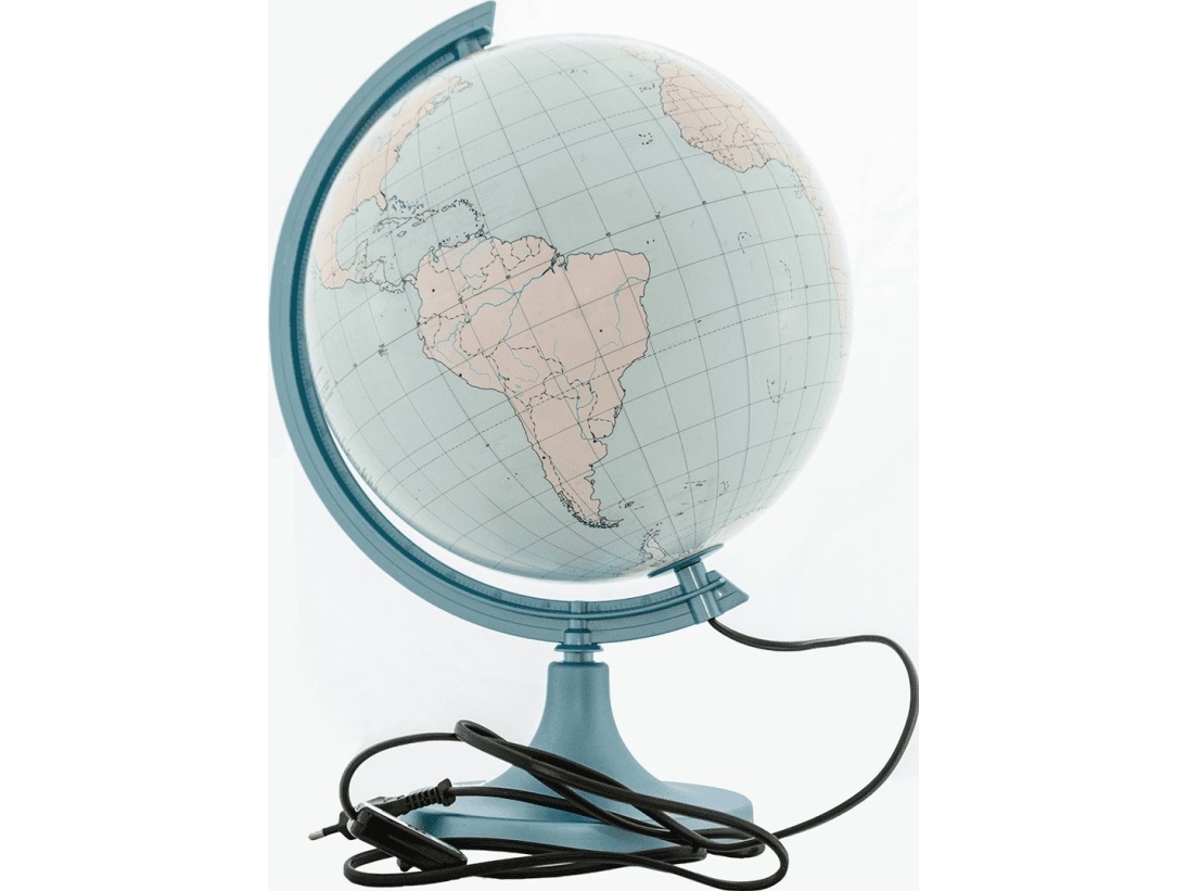 Contour Globe With Illuminated Explanation