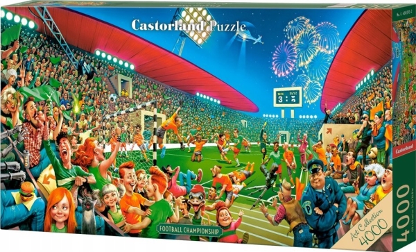 Jigsaw Puzzle 4000 Pcs Football Championship Art Collection Castorland 400393