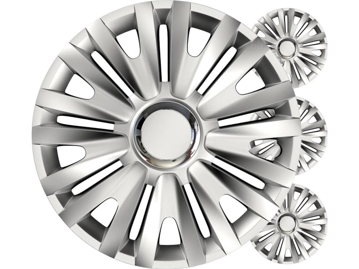 versaco Ratų gaubtai 4 vnt. Royal, sidabriniai 15