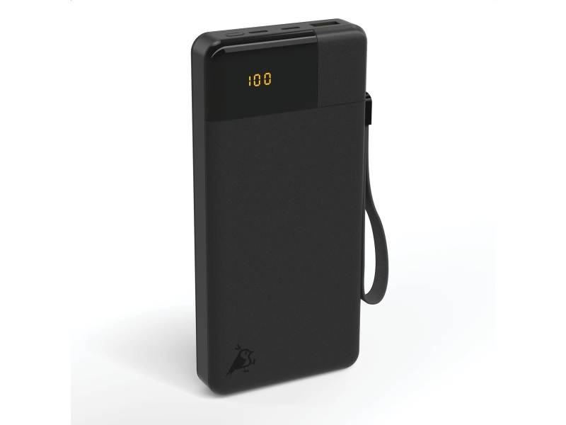 Aqiila Powerbird B20+ Powerbank 65W svart 20.000 mAh (AQPBPBIB20PBBK966) | Tele & GPS - Batteri & Laddare - Strömförsörjningsbanker | GameStuff