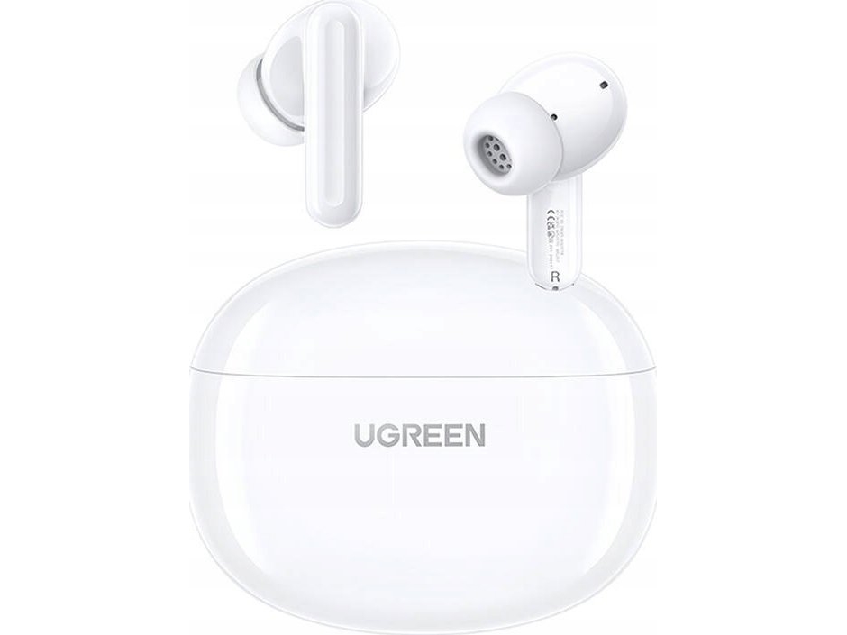 Słuchawki Dokanałowe Tws Ugreen Hitune T3c, Bluetooth 5.4, Ipx5, Mikrofon (Białe)