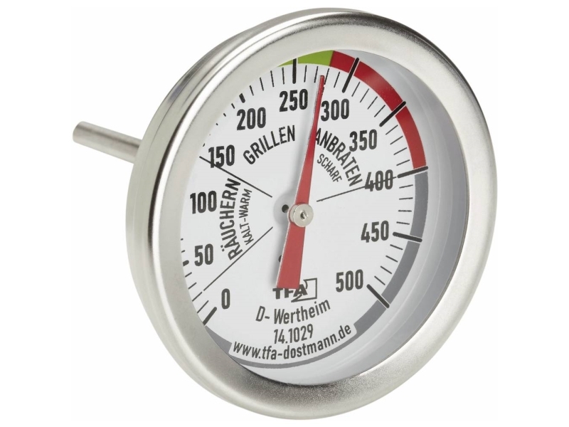 Tfa-Dostmann 14.1029, Termometer, Rustfrit Stål, Rustfrit Stål, 67 Mm, 5,2 Cm, 37 G