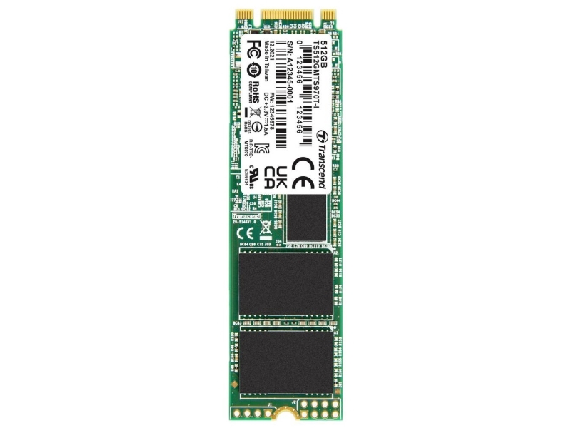 Transcend 512 Gb Intern M.2 Sata Ssd 2280 Ts512gmts970ti Vs1