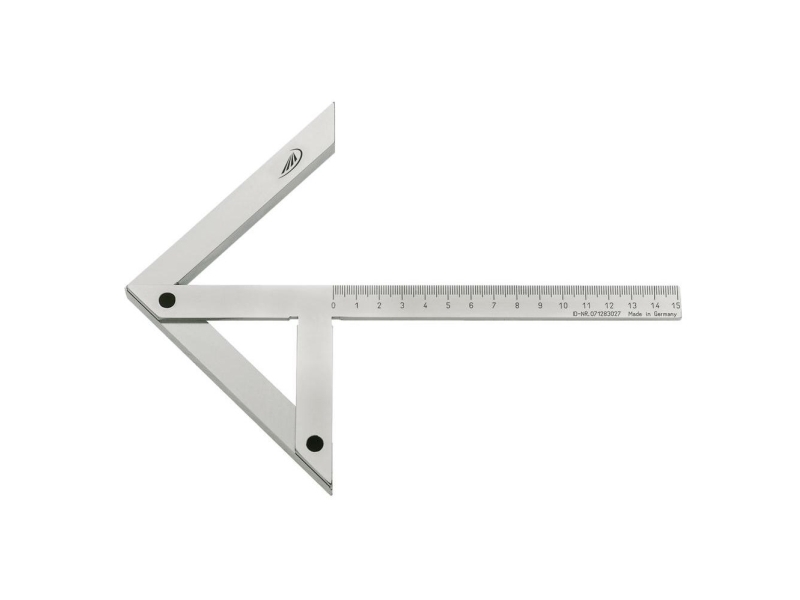 HELIOS PREISSER Präzisions-Zentrierwinkel 200x150mm WN 0380105 Centreringsvinkel 200 x 150 mm