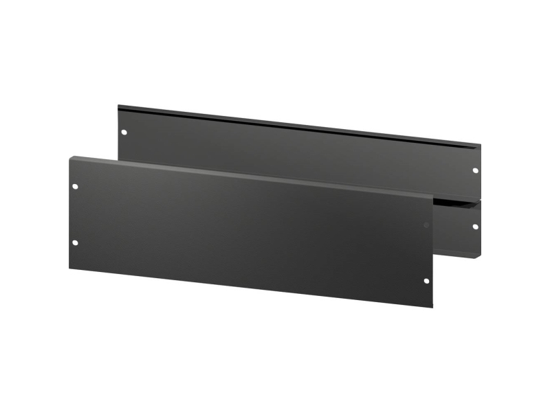 Rittal 2830082 Tilbehør til fordelerskab Blind plate Stålplade Sort (RAL 9005) 2 stk