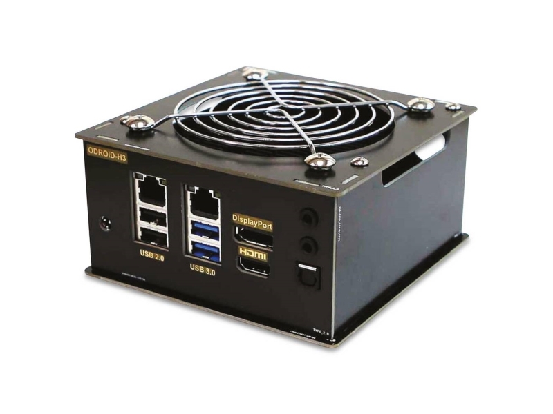 Odroid H3-Case 3 Sbc-Kabinet Sort