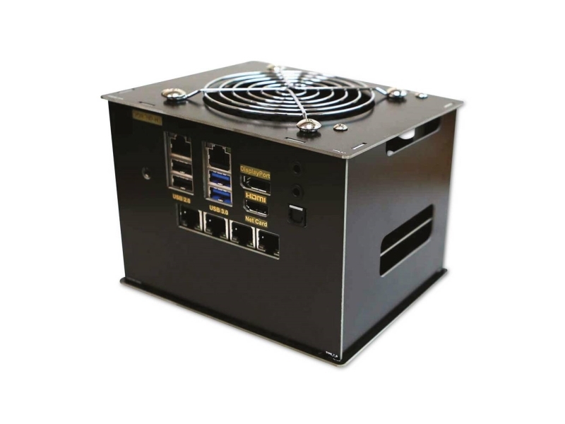 Odroid H3-Case 7 Sbc-Kabinet Sort