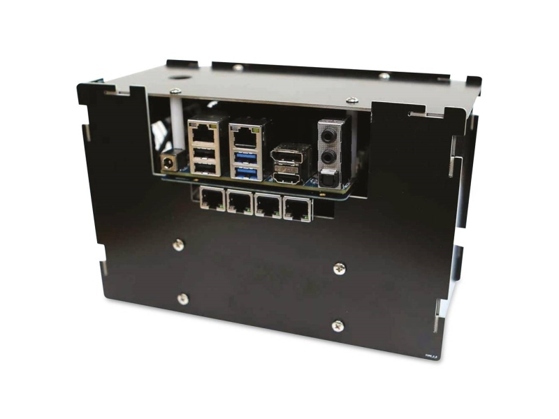 Odroid H3-Case 5 Sbc-Kabinet Sort