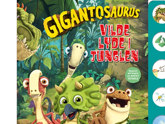 Gigantosaurus - Vilde Lyde I Junglen (Med 10 Superseje Lyde) |