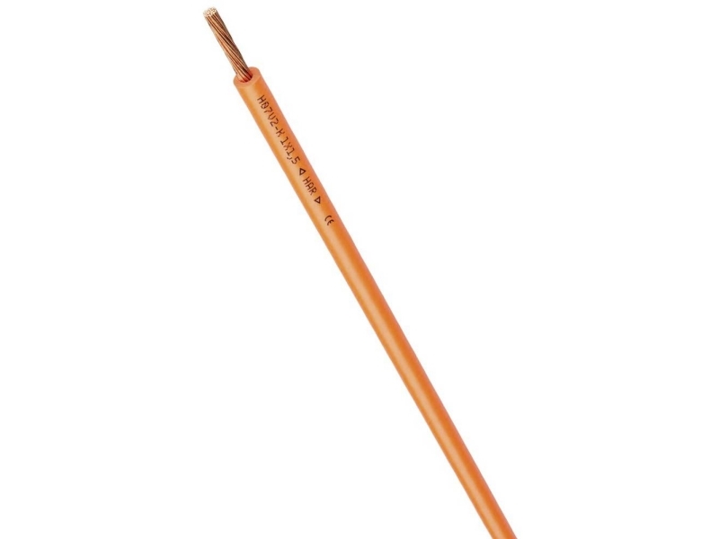Lapp 4519093/100 Enkeltleder Orange 100 M