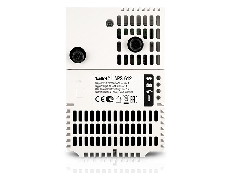 Power Supply 12Vdc 6A Din/Aps-612 Satel