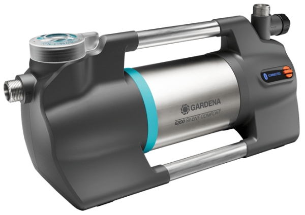 Gardena Elektrisk trykpumpe 6300 SilentComfort | Trädgården - Bevattning av trädgårdar - Pumpar & Vattenverk | GameStuff
