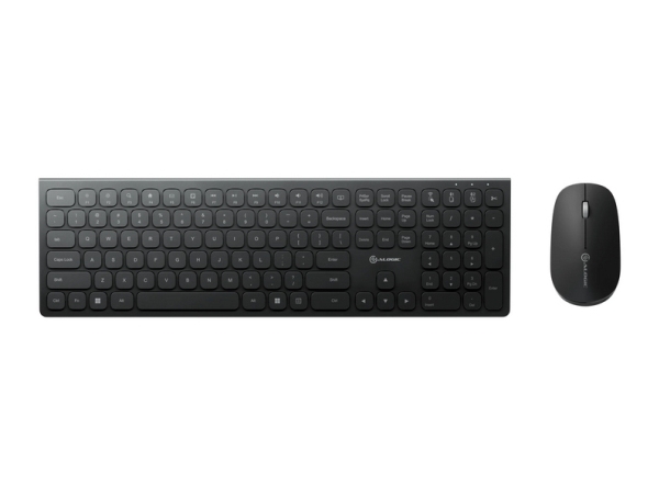 Alogic Echelon Funk-Tastatur Und Maus Für Windows Us-Auslieferung - Schwarz