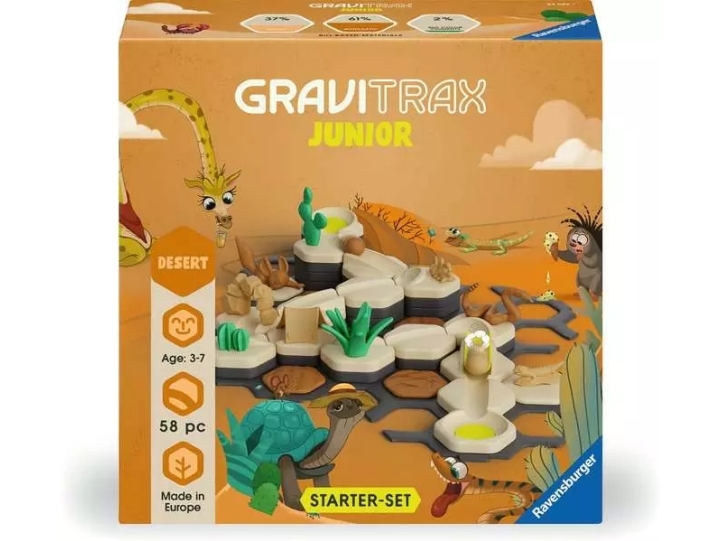 Ravensburger Gravitrax Junior Starter Set S My Desert, Spielzeug-Murmelbahn, 3 Jahr(E)